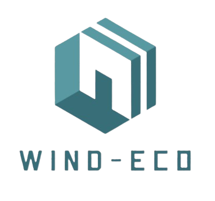 Logo Wind-eco bez tła - przedstawia wejście do domu / garażu
