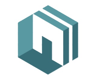 Logo Wind-Eco przedstawiające dom z bramą garażową.